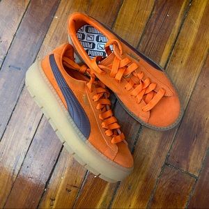 Platform Puma Sneakers, never worn!